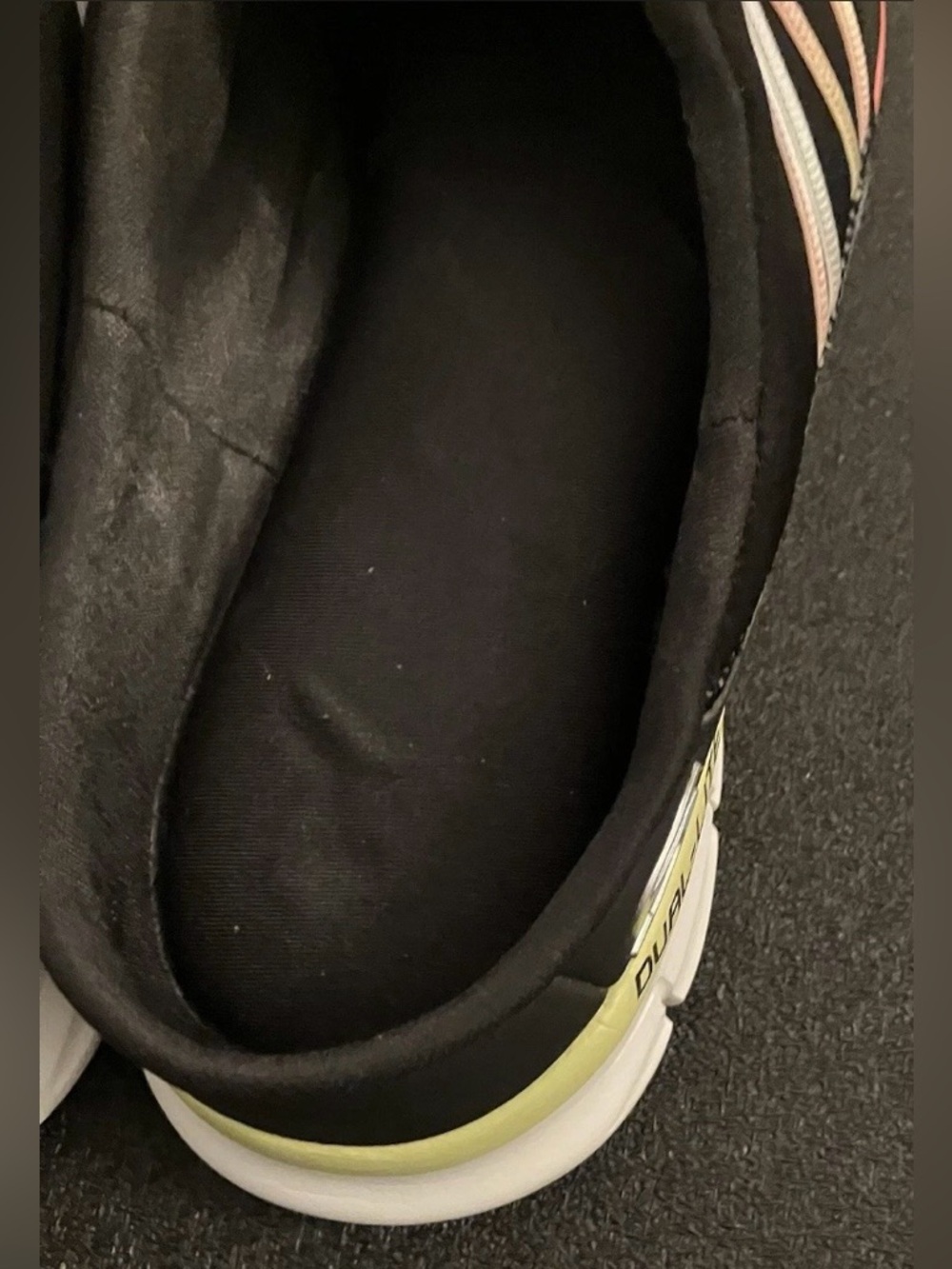 Skechers Sport Women’s Air Streamer Fashion Sneakers Slip-Ons Black/Multi Sz 8 - Picture 7 of 10